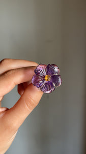 14k “African Violet” Ring in Amethyst