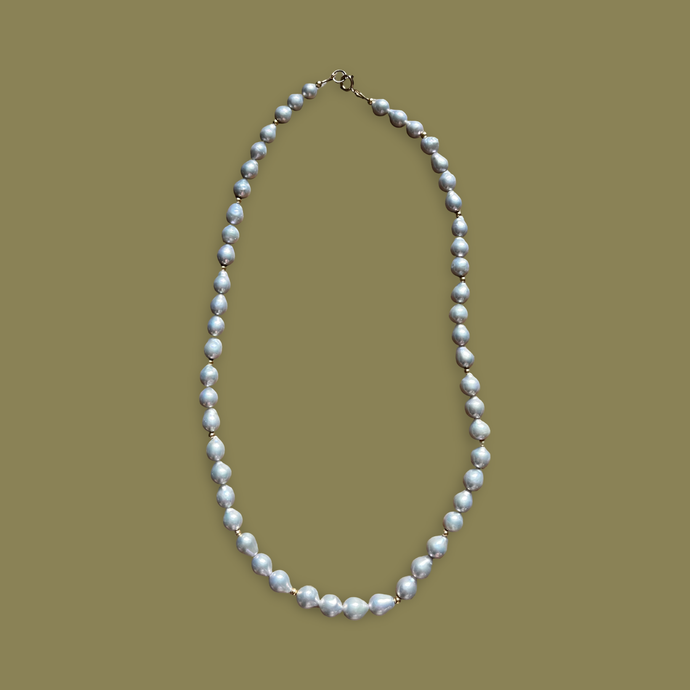 “Snowball” Zen Gem Necklace