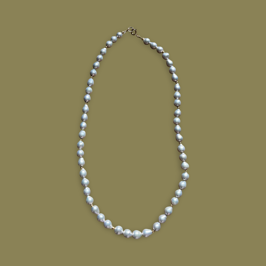 “Snowball” Zen Gem Necklace