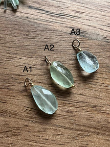 Aquamarine Zen Gem Charm