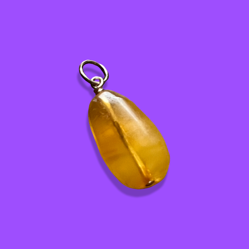 Amber Zen Gem Charm
