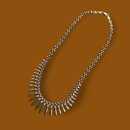 “Egyptian Queen” 14k Collar Necklace