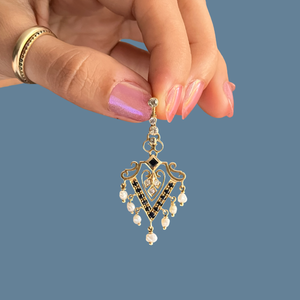 “Rome’s Chandelier” 18k Pendant