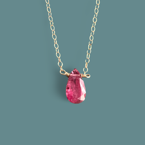 “Gem Drift” Tourmaline Necklace