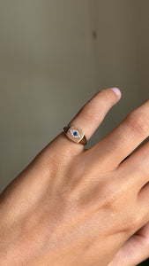 14k “Evil Eye” Pinky Ring