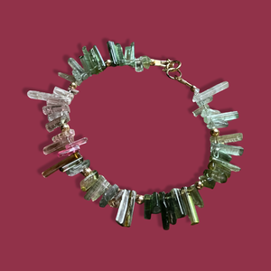 “Halo” Tourmaline Bracelet