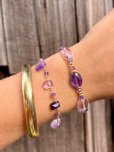 “Grounded” Amethyst Zen Gem Bracelet