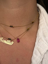 “Gem Drift” Tourmaline Necklace