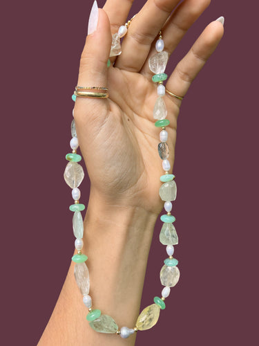 “Serenity Trio” Zen Gem Chain