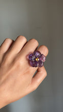 14k “African Violet” Ring in Amethyst