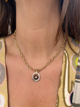 14k Tahitian Pearl & Diamond Charm