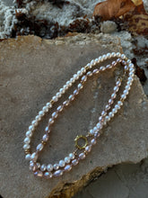 14k Gold Fill White Pearl “Goddess” Necklace