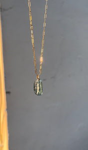 Aquamarine “Zen” Necklace