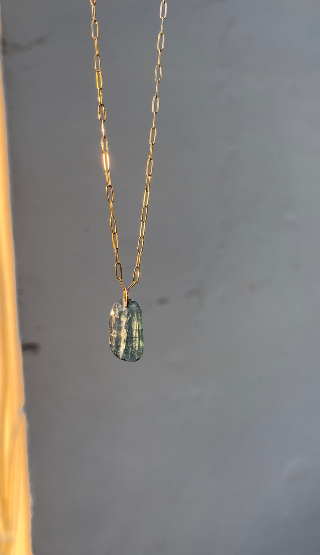 Aquamarine “Zen” Necklace